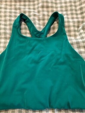 girlfriend collective Milo Racerback Bra in Monaco